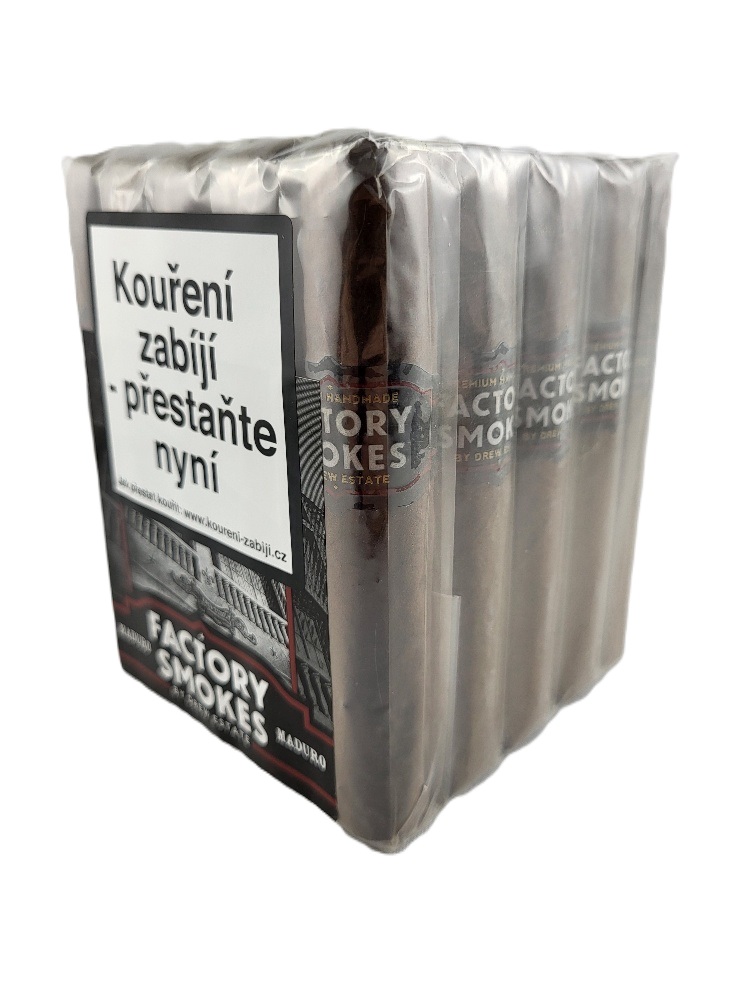 Doutníky Factory Smokes Maduro Robusto, 25ks