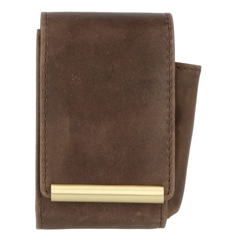 Pouzdro na cigarety Faro Leather 85/100mm, hnědé