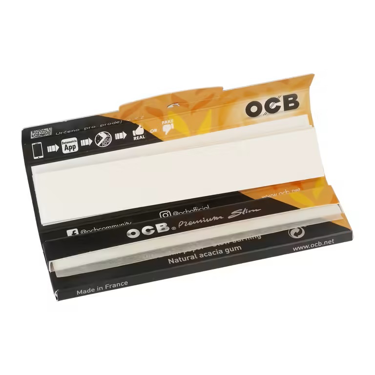 OCB Slim+Filters cigaretové papírky,  1ks