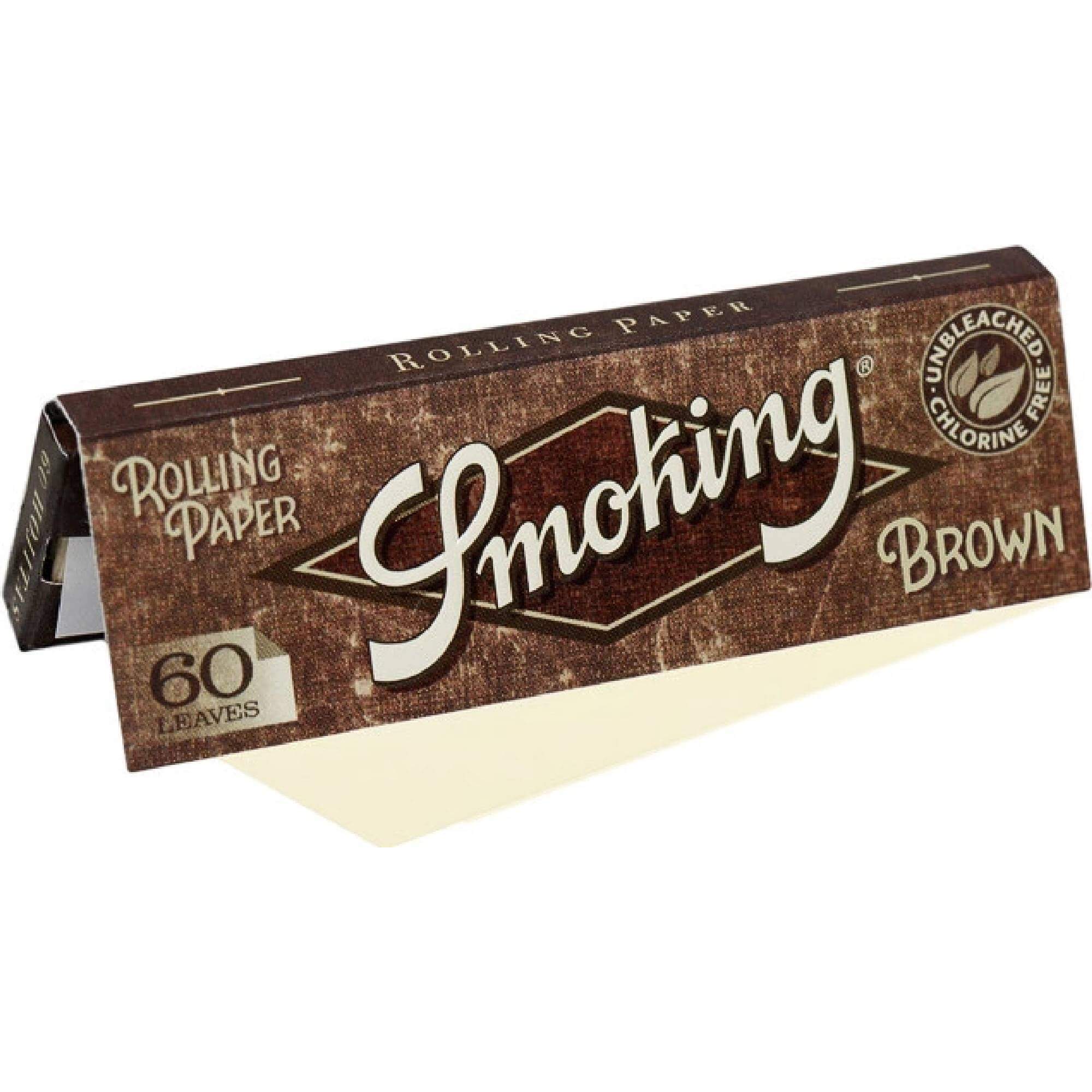 Smoking Regular Brown cigaretové papírky, 1ks