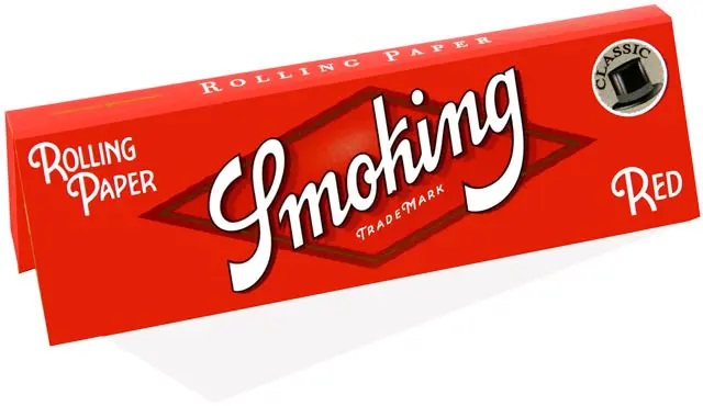 Smoking Regular Red cigaretové papírky, 1ks