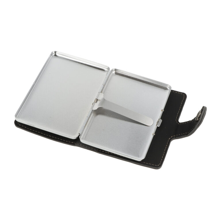 Cigaretové pouzdro Wallet Black, 8cig., 100mm 