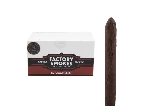 Doutníky Factory Smokes Maduro Cigarillos, 50ks