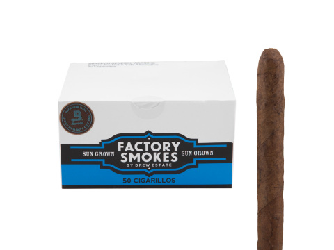 Doutníky Factory Smokes Sun Grown Cigarillo, 50ks