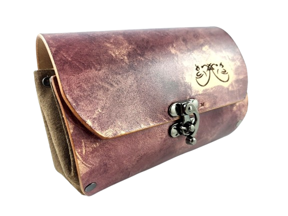Pouzdro na dvě dýmky - kůže MV leather