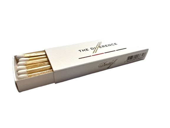 Doutníkové zápalky Davidoff White, velké
