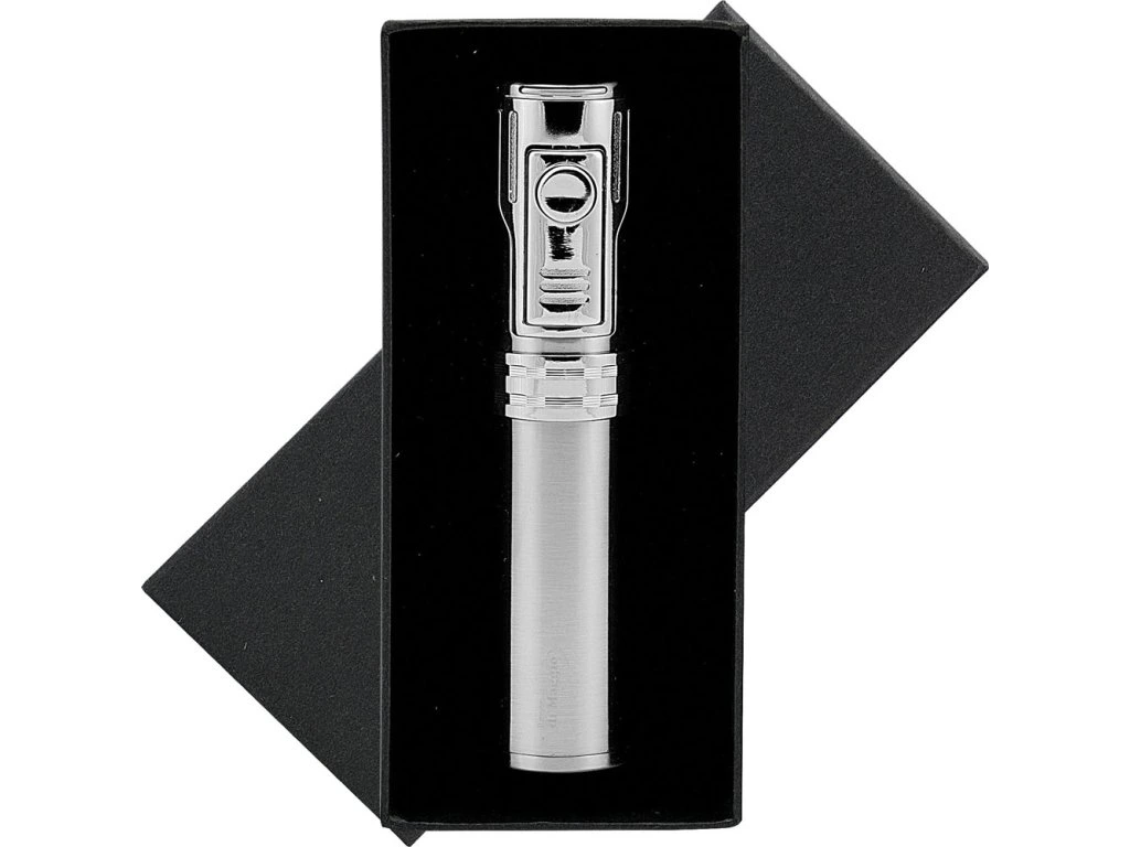 Stolní zapalovač Maxi 5xjet, silver