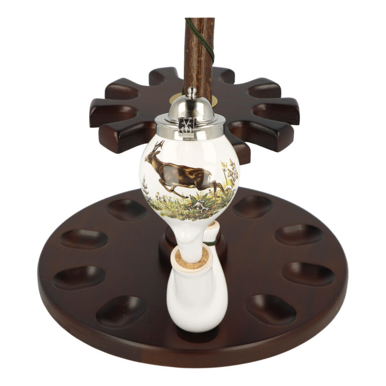 Dýmka keramická BPK 89-427.17 Srnec ve skoku, 310mm