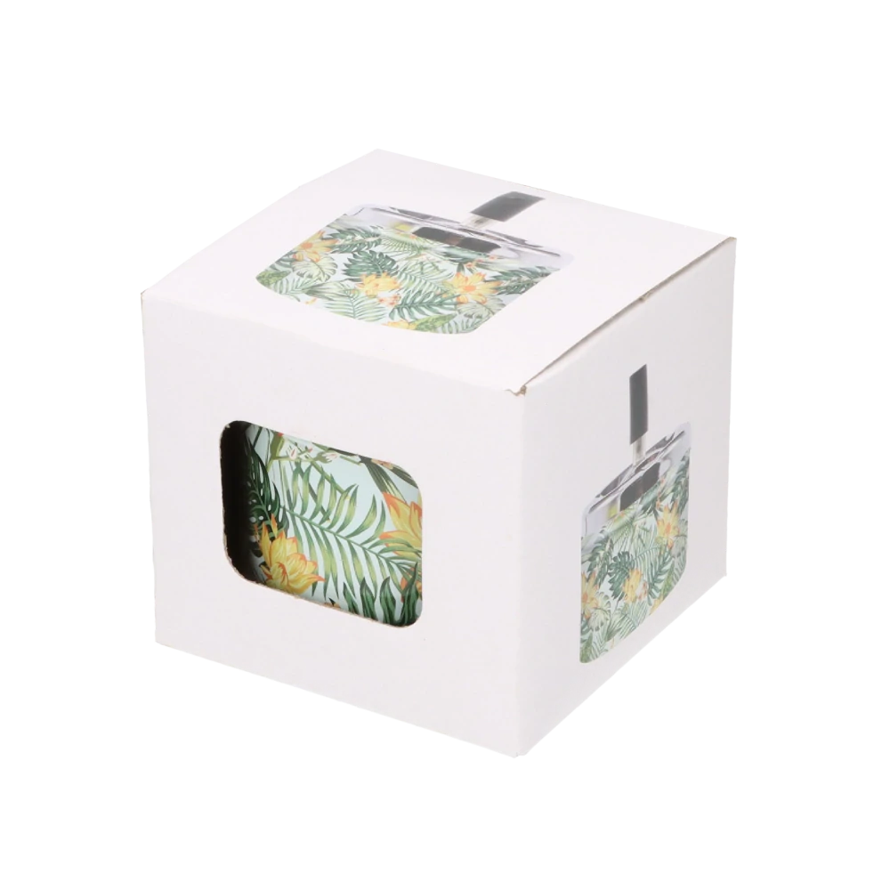 Cigaretový popelník kovový otočný Angelo Tropical, 9cm