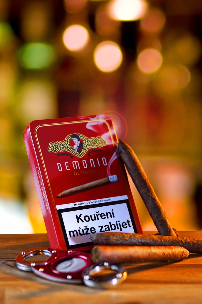 Doutníky Demonio Red Torpitos, 6ks