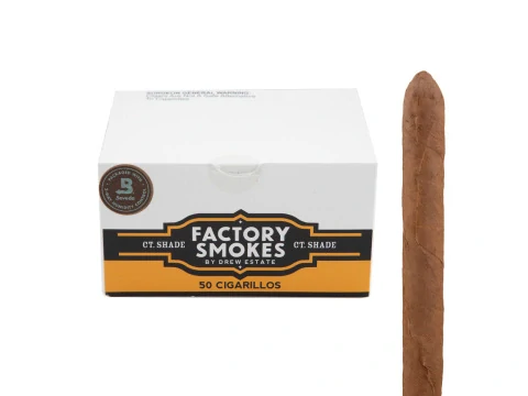 Doutníky Factory Smokes Shade Cigarillos, 50ks