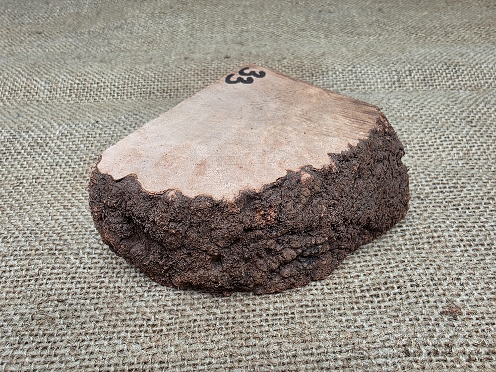 Briárový přířez na výrobu dýmky (BR33)