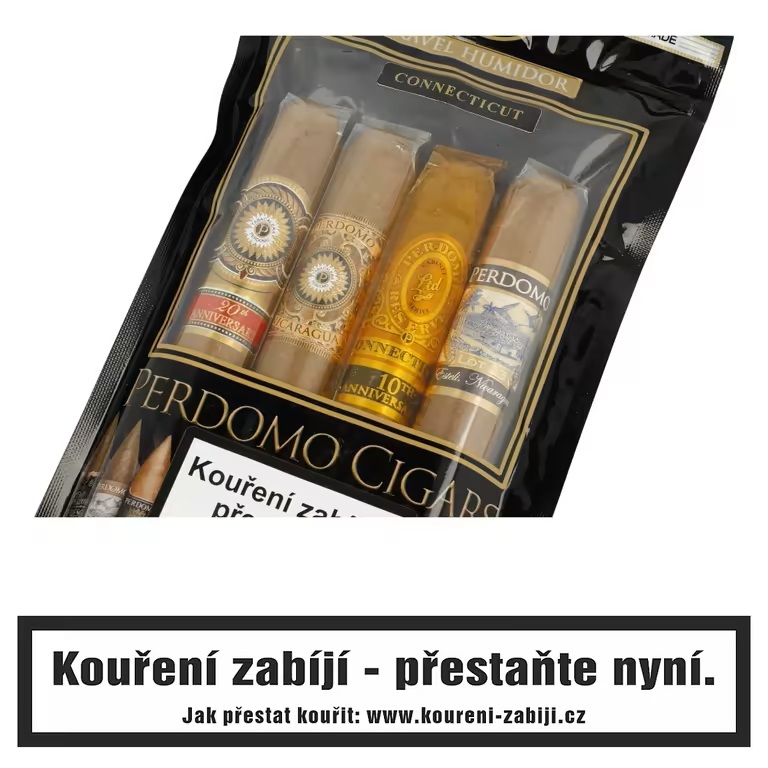 Doutníky Perdomo Humidified Bag 4 PK Connecticut Epicure, 4ks