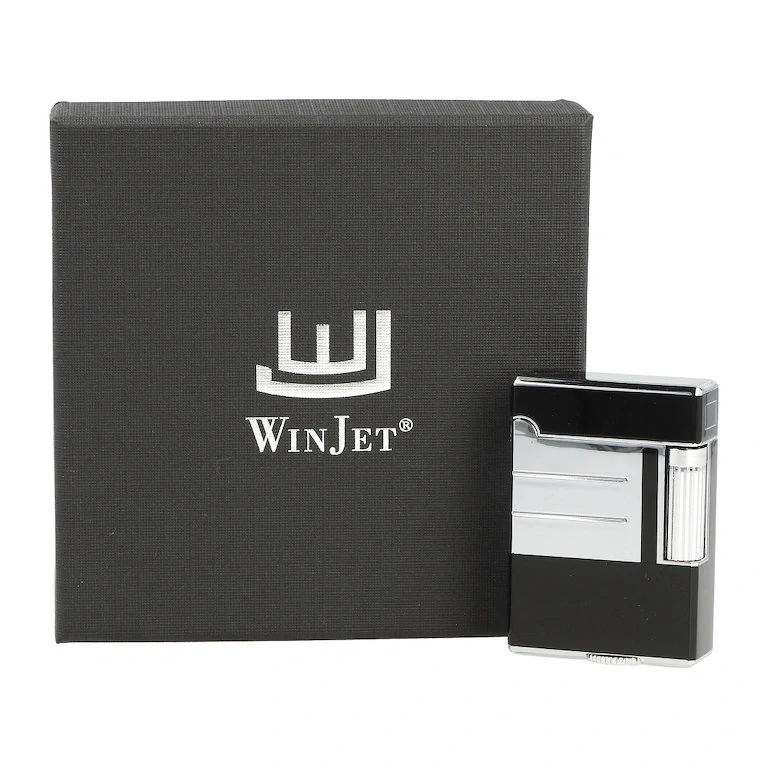 Zapalovač Winjet Falun Flint, chrome/black