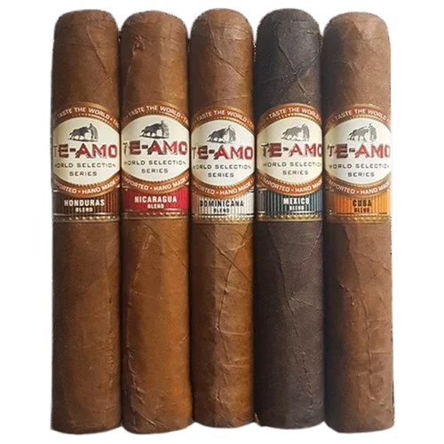 Doutníky Te Amo World Selection Series Robusto Sampler, 5ks