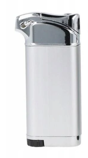 Dýmkový zapalovač Faro, stříbrný
