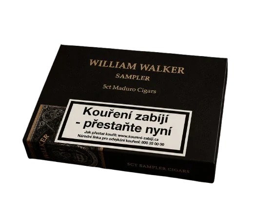 Doutníky William Walker Sampler Maduro, 5ks