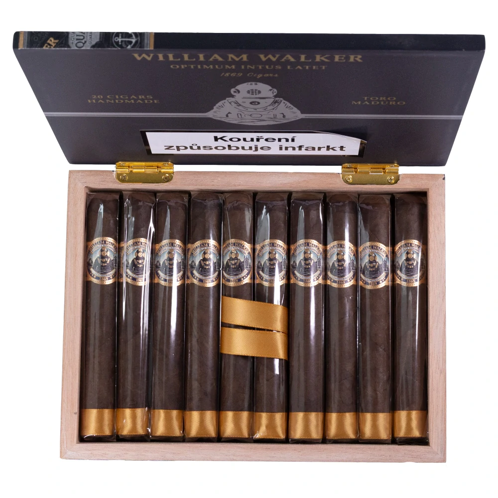 Doutníky William Walker Maduro Toro, 1ks