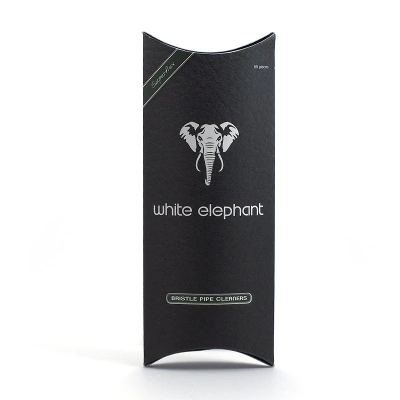 Čističe dýmky White Elephant hrubé, 80 ks