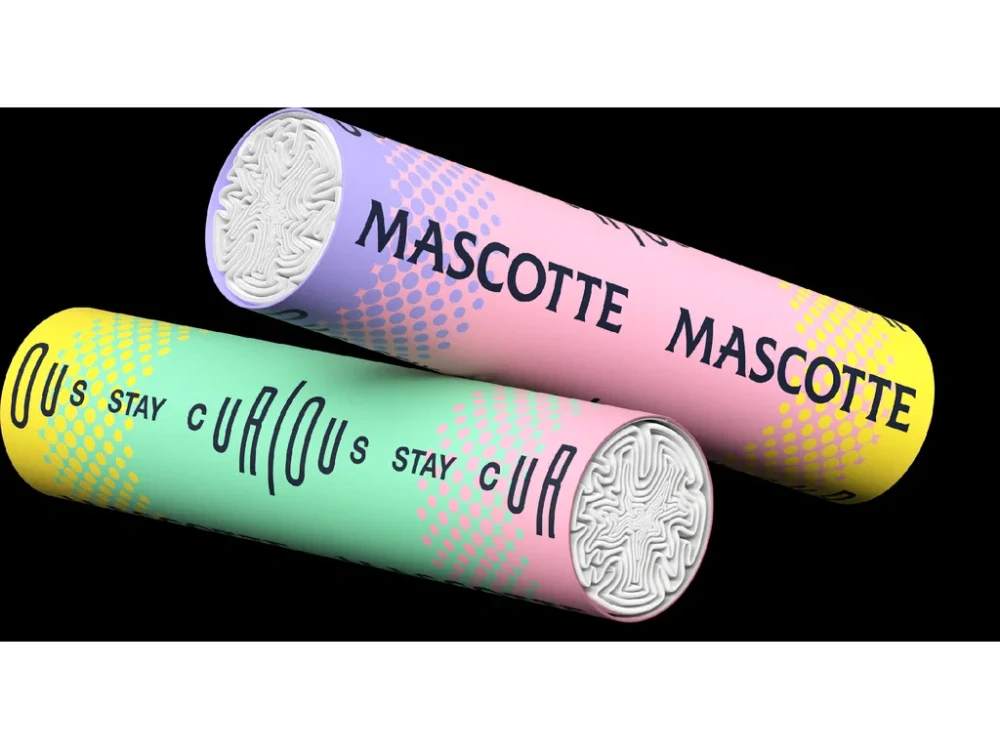 Cigaretové filtry Mascotte Bright Colors Active Filters 6 mm, 50ks