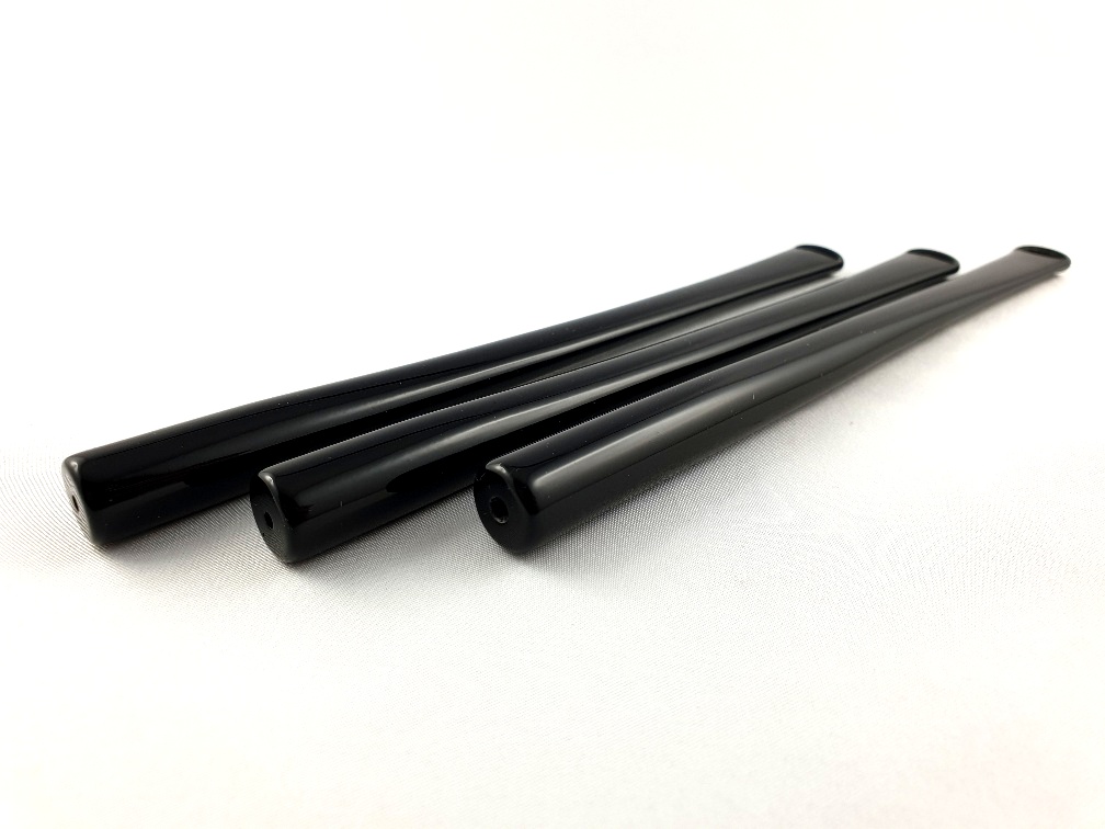 Akrylový náustek dlouhý tvarovaný 13,2cm