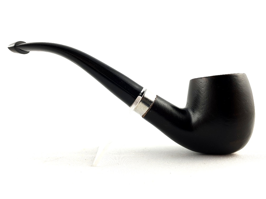 Buková pracovní dýmka zahnutá, bez filtru