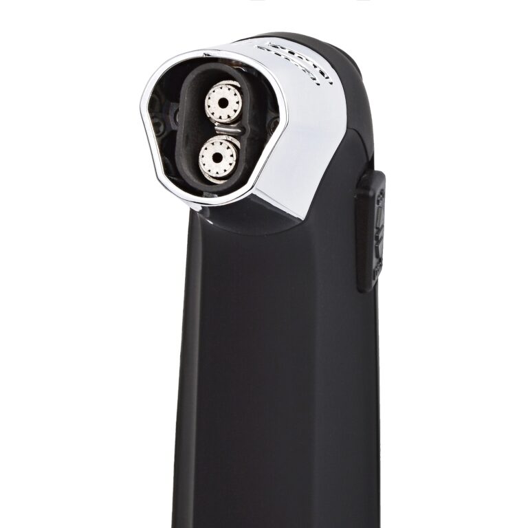 Stolní zapalovač Eurojet 2xjet TORCH černý