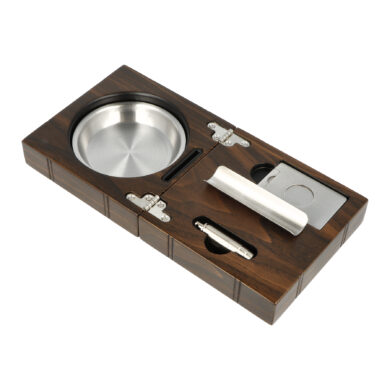 Doutníkový popelník Wood Set,1D