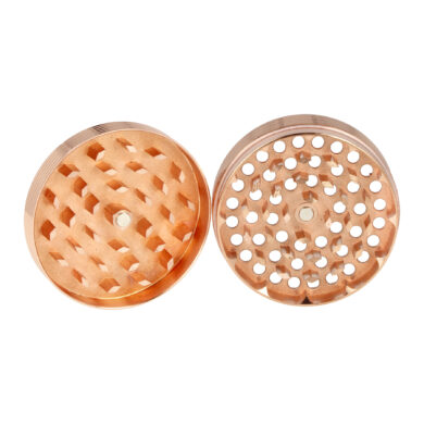 Drtič tabáku kovový Super Heroes Rosegold, 62mm