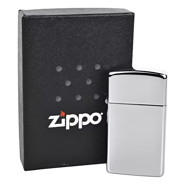 Zapalovač Zippo High Polish Chrome Slim 