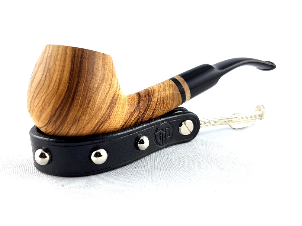 Stojánek na dýmku - kůže 24