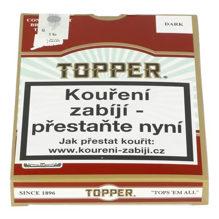 Doutníky Topper Dark, 5ks