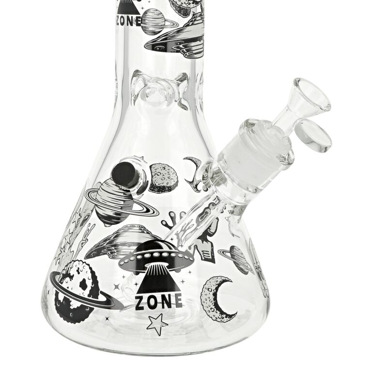 Skleněný bong Super Heroes Beaker Aliens, 35cm