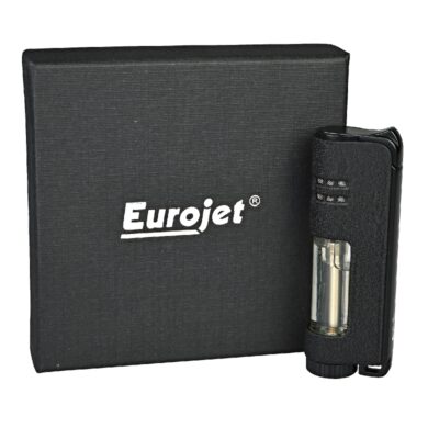 Tryskový zapalovač Eurojet Armin, černý