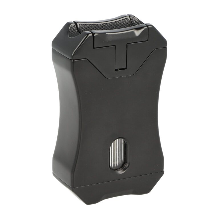 Doutníkový zapalovač Winjet Gladiator 4xJet, black real carbon
