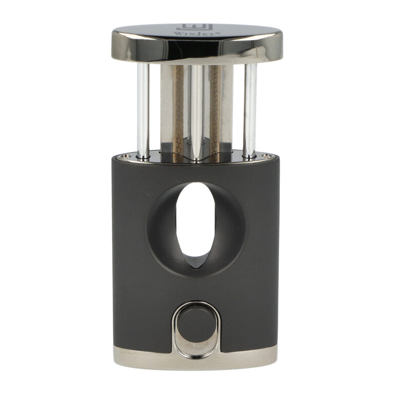 Doutníkový ořezávač Winjet černý, V-cut, 21mm