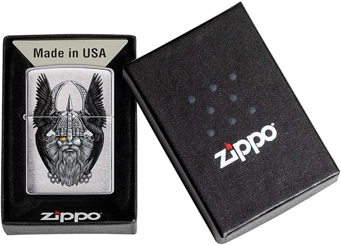 Zapalovač Zippo Odin with Raven