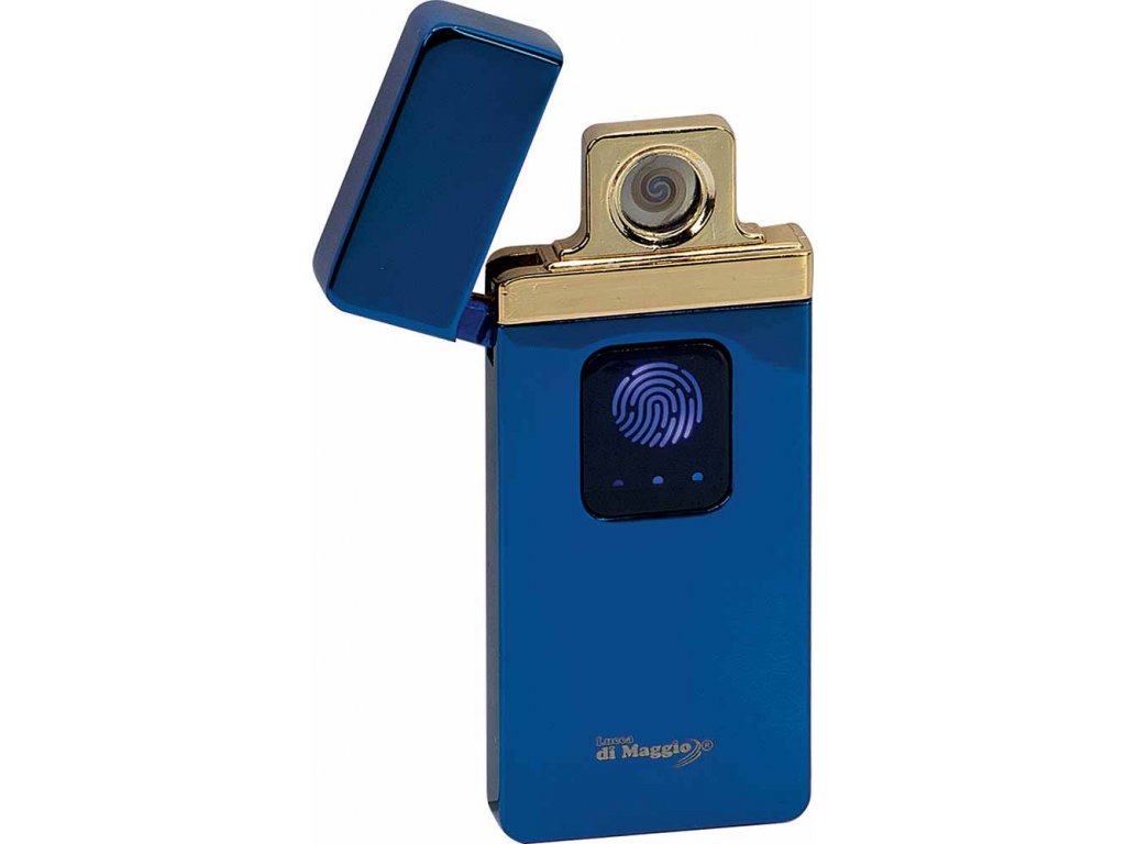 USB zapalovač Lucca di Maggio, luxusní modrý