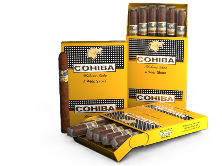 Doutníky Cohiba Wide Short, 6ks