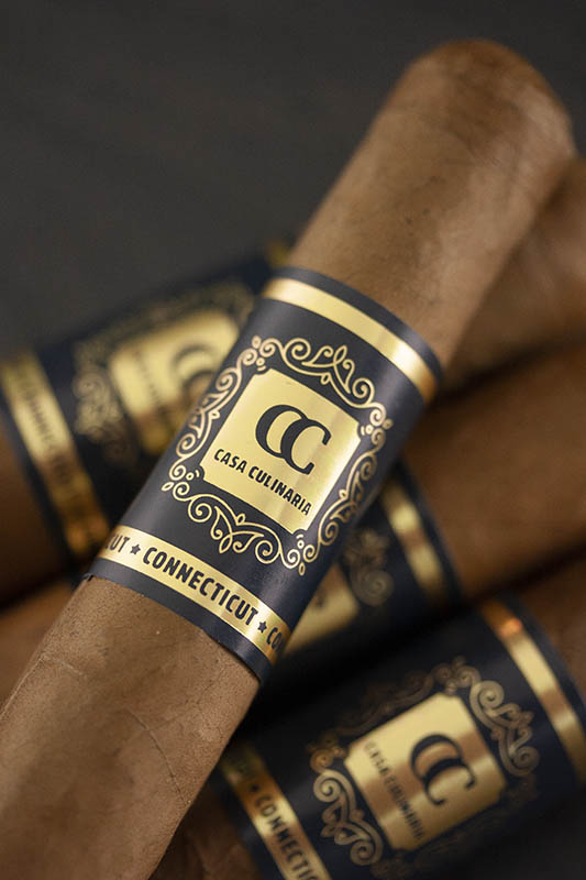 Doutníky Casa Culinaria Connecticut (Orange) Belicoso - box 10 kusů