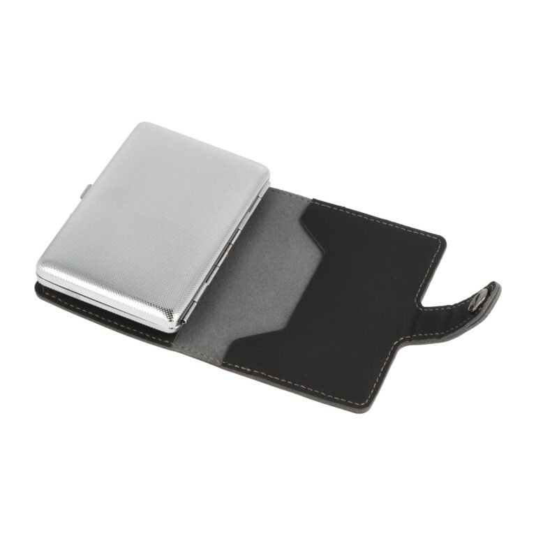 Cigaretové pouzdro Wallet Black, 8cig., 100mm 