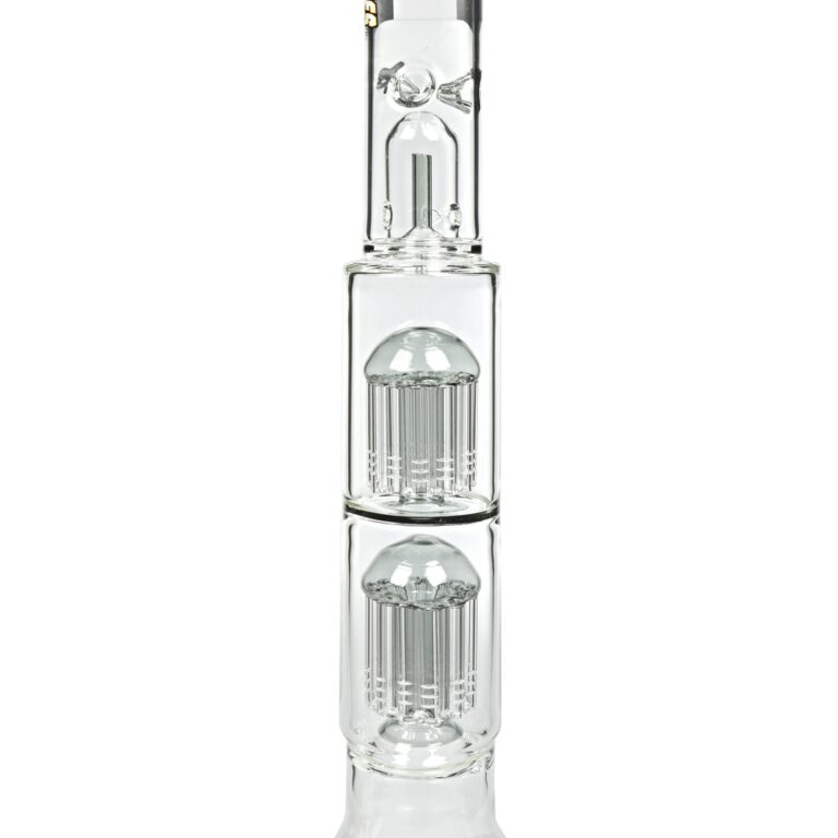 Skleněný bong s perkolací Super Heroes Beaker Tower Trans., 59cm