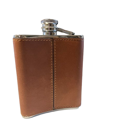 Placatka Cohiba hnědá kůže, 210ml