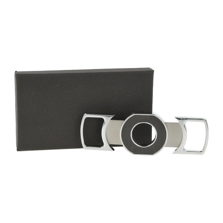 Doutníkový ořezávač Power černý karbon, 21mm 