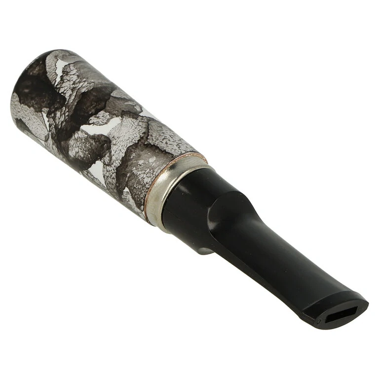 Cigaretová špička BPK hruška Slim, černo-bílá, 6mm