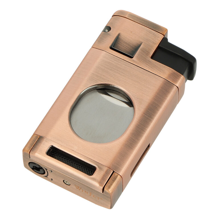 Doutníkový zapalovač Winjet Pemium 3xjet, copper