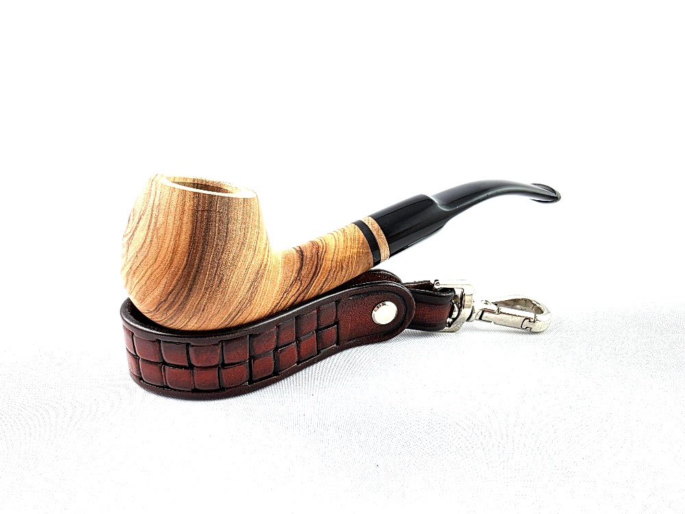 Stojánek na dýmku - kůže 26