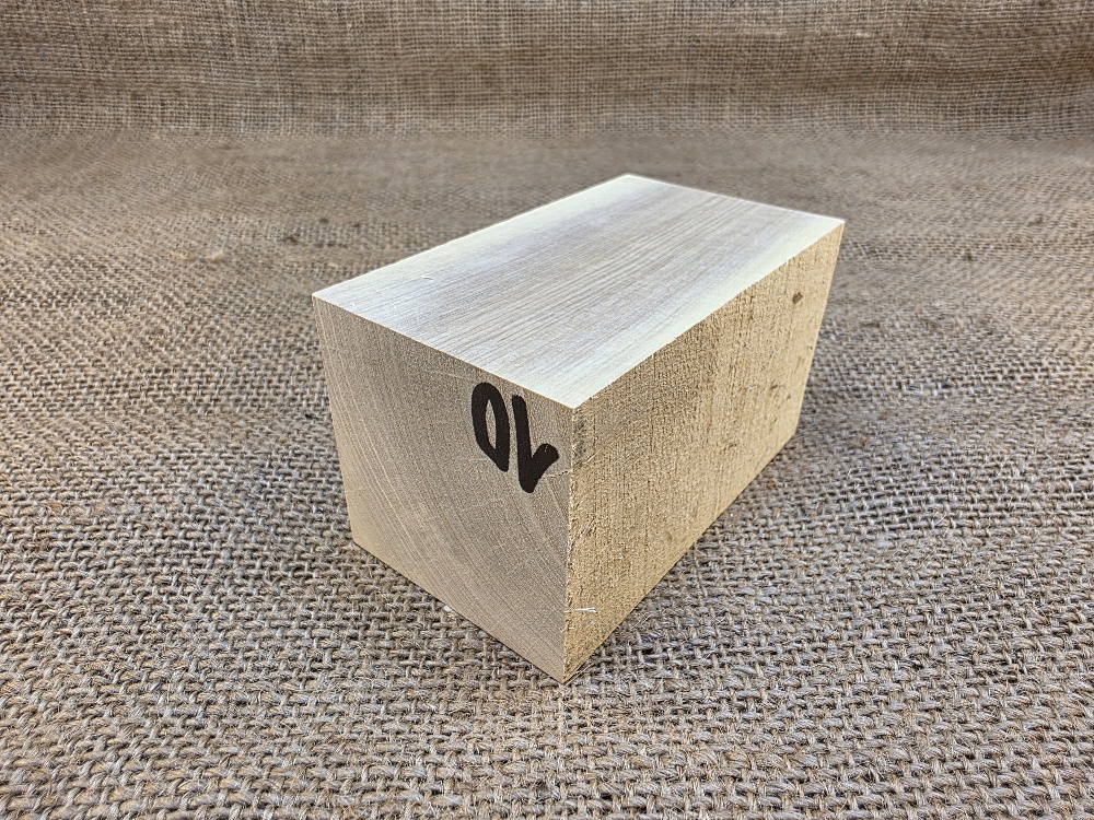 Přířez z citronovníku na výrobu dýmky  s prasklinou (CT10)