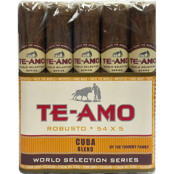 Doutníky Te Amo World Selection Series Robusto Cuba Bundle, 15ks