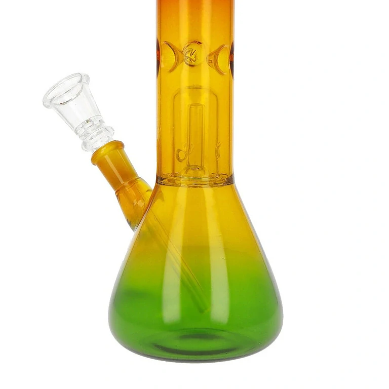 Skleněný bong s perkolací Super Heroes Beaker RYG Ice+Perc., 30cm
